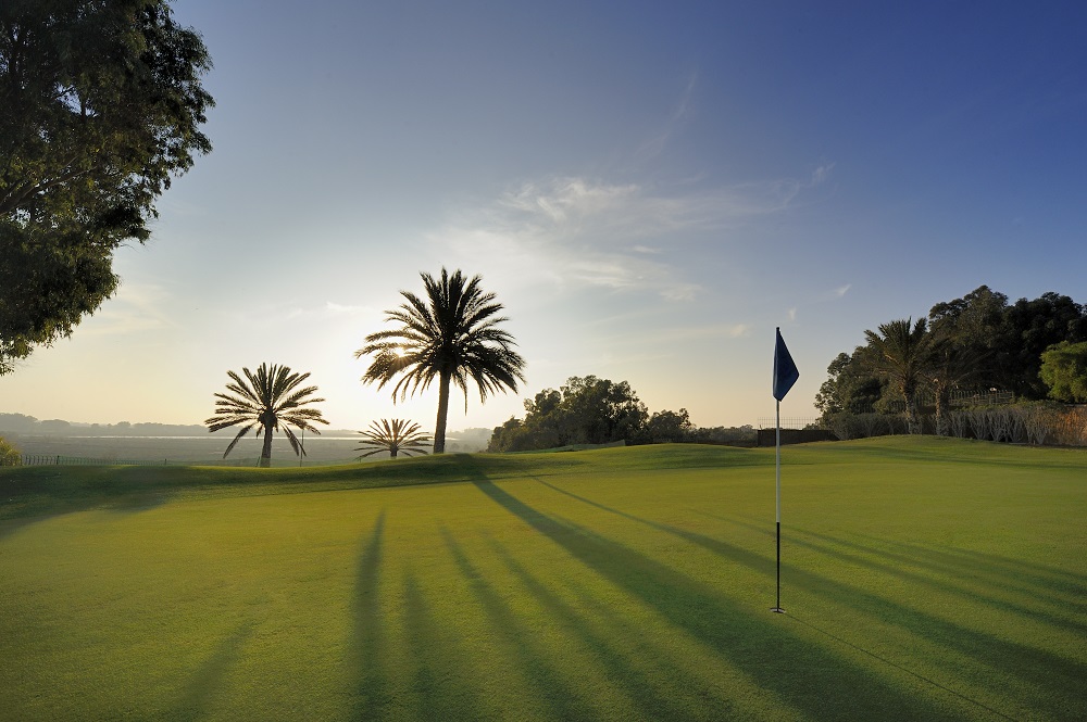 Un green du Golf du Soleil.